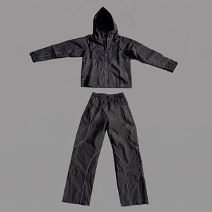 Veste coupe-vent réfléchissante en gros - Tissu résistant à l'eau - Bande réfléchissante - Fabricant B2B - Product Image 5
