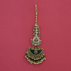 ผู้ส่งออกเครื่องประดับทำมือในอินเดีย ติกก้าโบราณชุบทอง 232443 - Product Image 1