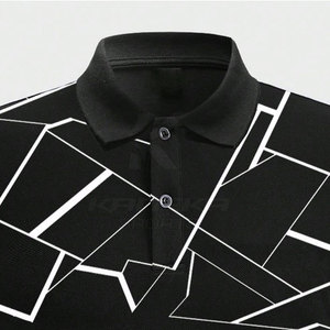 T-shirts pour hommes, design personnalisé, impression par sublimation, 100% coton, séchage rapide, respirant, style décontracté, prix d'usine - Product Image 5