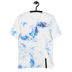 T-shirt en tricot sublimé pour homme - Léger, respirant, séchage rapide, 100% coton, streetwear, tee-shirt décontracté - Product Image 1