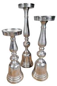 เชิงเทียนอะลูมิเนียมทำมือ สำหรับตกแต่งบ้าน โรงแรม  งานสั่งทำพิเศษ คุณภาพสูง - Product Image 4