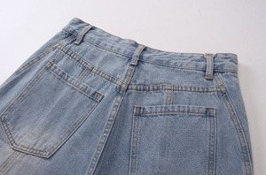 Pantalones Cortos de Mezclilla Casuales para Hombre de Alta Calidad RELEVO INDUSTRIES, Hechos a Medida en Fábrica, 100% Algodón, Cintura Elástica, Transpirables - Product Image 6