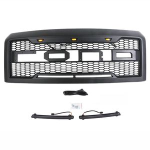 Barra Luminosa LED Nera per Griglia Frontale e Paraurti per FORD E150 E250 E350 2008-2013, Supporti e Staffe per Luci Inclusi - Product Image 1