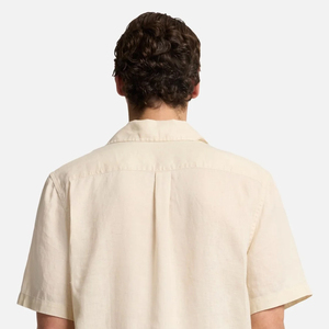 High Quality Material Solid Color Men Casual Linen T Shirt With Turn <b>Down</b> Collar And Short Sleeve Relaxed Fit Comfort Wear 2026 - Product Image 5