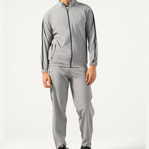 Ensemble de survêtement pour homme, veste et pantalon de survêtement, design personnalisé, coupe-vent d'extérieur, survêtement en nylon et polyester, décontracté, pour homme - Product Image 4