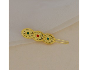 Horquilla de aire para decoración del cabello, accesorio de horquilla chapada en oro, diadema de joyería - Product Image 3