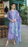Baju Shalwar Kameez Pakistan & India untuk Musim Panas, Bahan Katun Lawn, Pakaian Formal dengan Fitur Cepat Kering & Bebas Kerut