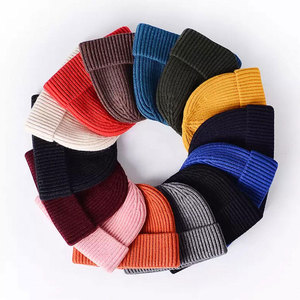 Gorro de Punto Cálido Más Vendido para Clima Frío, Nuevo Estilo Minimalista, Gorro de Punto con Puño para Atuendos Casuales - Product Image 6