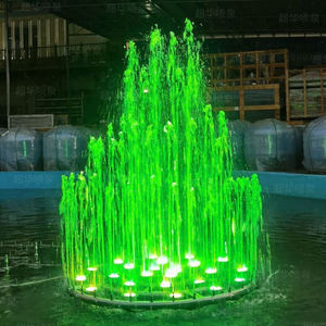 Fontaine musicale moderne en acier inoxydable de petite taille pour la décoration extérieure des jardins familiaux, des hôtels, des cours et des places publiques - Product Image 1