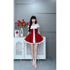 Stylish Women's Elegant Maxi Silk Dress Simple Design Natural Waistline Short Sleeve Comfort Casual Formal for Various Events - Product Image 1