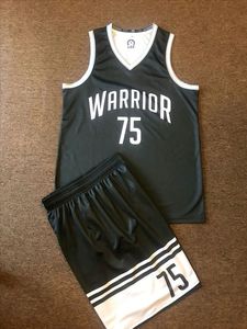 USA reversible basketball jersey shorts set custom team uniform breathable polyester <b>mesh</b> supplier Pakistan - Product Image 3