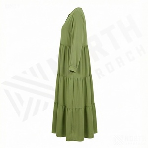 Fabricant OEM d'Abayas sur Mesure – Nouvelle Collection : Kaftans Élégants Brodés ou Imprimés – Vente en Gros de Robes Modestes et Tendance - Product Image 3