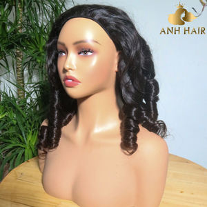 Nueva Llegada 2026: Pelucas de Cabello Humano Virgen al por Mayor, Peluca Frontal de Encaje Transparente HD Suizo, Peluca de Encaje Vietnamita Rizada y Voluminosa - Product Image 3