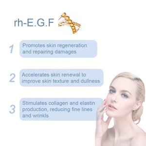 Sérum Gel Visage et Cou E.G.F Anti-Âge Réparateur de Peau au Collagène, Éclaircissant, Vitamine B3, Niacinamide et Acide Hyaluronique - Product Image 3