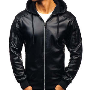 Nueva Llegada 2026 Chaqueta de Cuero Genuino de Piel de Vaca para Hombre, Impermeable, Transpirable, Estilo Bomber con Cuello Mandarín, Proveedor - Product Image 1