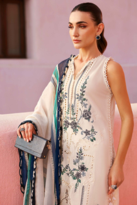 Robe de soirée pakistanaise indienne de boutique / Robe de soirée brodée à la main avec des paillettes, collection la plus récente, haute qualité - Product Image 2