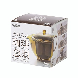 หม้อกาแฟแบบไม่แตกหัก พร้อมหูจับด้านหลัง ขนาด 280 มล., 480 มล., 730 มล. อุปกรณ์ชงกาแฟผลิตในญี่ปุ่น ทำจากเรซินทริแทน ใช้กับเครื่องล้างจานได้ - Product Image 6