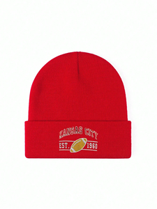 Gorro de Punto de Invierno con Diseño Y2K al Mejor Precio al por Mayor, Unisex, con Logotipo Personalizado, de Alta Calidad, con su Propia Marca, Gorro de Esquí, Gorro de Punto Jacquard - Product Image 3