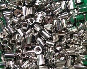 Leurres de pêche en aluminium de haute qualité Non standard usinage chromé finition miroir - Product Image 5