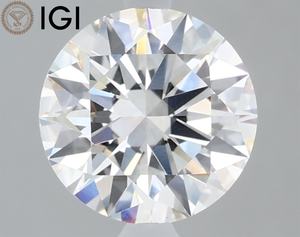 Alta calidad 1,32 CT. Diamante cultivado en laboratorio CVD de corte brillante redondo 7,06 MM G Color VS1 Claridad IGI para certificado para anillo hermoso - Product Image 1