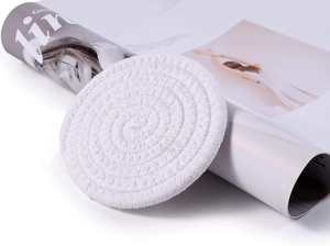 Posavasos Tejidos Estilo Boho para Bebidas, Absorbentes, Hechos a Mano, para Mesa, Cafetería, Decoración del Hogar, Regalo Perfecto para el Hogar - Product Image 4