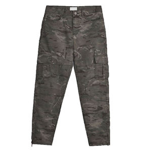 Pantalon cargo décontracté d'été pour homme, respirant, taille mi-haute, coupe régulière, conçu pour un port quotidien confortable, idéal pour la vente en gros - Product Image 1