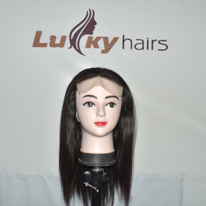 Servicio de Costura de Pelucas de Cabello Humano Remy Rizado Bohemio al por Mayor, Máximo Volumen, Ondas Profundas para Máquina de Pelucas, Doble Trama - Product Image 4