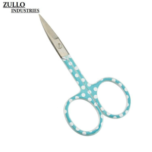 Tijeras para Uñas Coloridas con Diseño de Puntos, Tijeras de Diseño Personalizado, Herramientas de Belleza de Alta Calidad, Acero Inoxidable, Logotipo Personalizado OEM - Product Image 1