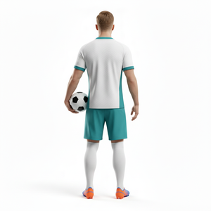Maillots de foot à compression, respirants, pour athlètes adultes, maillots de foot personnalisés pour hommes, sublimation, vente en gros - Product Image 5