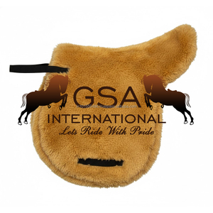 Almohadilla de montura ecuestre inglesa personalizable de 32x32 pulgadas, de piel/sudadera gruesa, para equitación deportiva y competición: comodidad y durabilidad. - Product Image 4