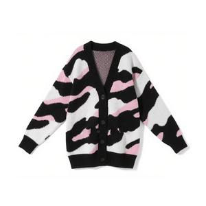 Cárdigan de Punto Cómodo y Moderno, Opción de Ropa Exterior Informal y a la Moda - Product Image 3