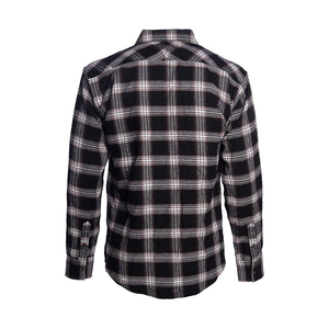 Camisa de Franela a Cuadros de Manga Larga para Hombre, Camisa Casual de Algodón a Cuadros para Motocicleta, Ropa de Otoño - Product Image 2