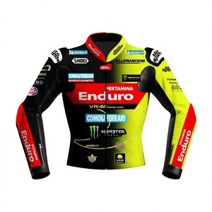 Fabio Di Giannantonio MotoCP Mens Leather2026 <b>Racing</b> <b>Jacket</b>/Chaquetta Made To Measure Motorbike Riding Gear with CE Level 2 - Product Image 1