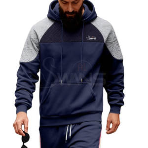 Chándal de Invierno Transpirable Hecho a Medida para Hombre, 100% Algodón, Informal, con Capucha y Cierre de Cordón, para Venta en Línea - Product Image 6