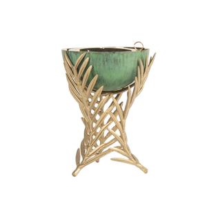 Ensemble de bols de service en aluminium personnalisables de luxe moderne avec serveur à salade, design rond pour la présentation de fruits secs et de dattes - Product Image 1