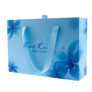 Boîtes cadeaux de luxe personnalisées avec poignées, emballages imprimés haut de gamme pour bijoux, cosmétiques, cadeaux de mode et produits de vente au détail - Product Image 1