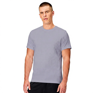 Men's Solid Breathable Quick Dry Sporty Jersey 180 Grams T-<b>Shirt</b> Gym Running Teamwear 100% Polyester Blank Short Sleeve Regular - Product Image 6