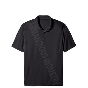 Polo de golf de MATERIAL PERSONALIZADO puro para hombre, camiseta de hombre de alta calidad, polo 100% algodón - Product Image 1