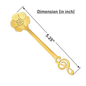 Cuchara Larga Coreana de Acero Inoxidable con Diseño de Estrella, Mango Elegante, Vajilla Duradera y con Estilo - Product Image 3
