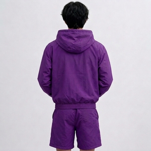 Conjunto de Chaqueta Cortavientos Ligera de Poliéster Personalizada Unisex, Ropa Deportiva de Verano de Manga Larga y Corte Regular - Product Image 2