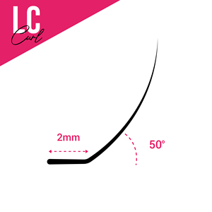 Pestañas Postizas CharmLash de Marca Privada con Curvatura Especial LJ LB LC LC Plus, Extensiones de Pestañas con Logotipo Personalizado, Bandejas de Pestañas de Fibra PBT Alemana en Negro Mate - Product Image 1
