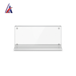 Top Supplier Clear <b>Acrylic</b> Magnetic T Stand 150x50x105mm <b>Block</b> Sign Holder Photo Frame Counter Display Home Decor OEM Factory - Product Image 4