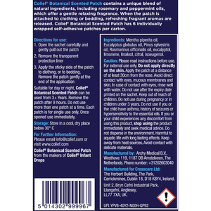 Parches Aromáticos Botánicos Colief, Paquete de 6 - Product Image 2