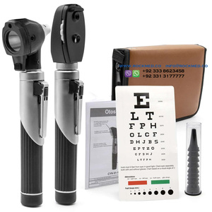 ROCKMED Duplex Otoscope Set – Multi-Function <b>Ear</b> <b>Scope</b> for <b>Ear</b> & Eye Examination – Includes Zipper Case and Gift Box - Product Image 1