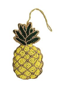 NOUSHAD ARTISANAT - Porte-monnaie rond léger en toile tissée avec perles de verre classiques - Porte-clés - Product Image 6