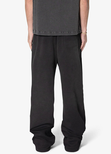 Pantalon de jogging décontracté ample et évasé pour homme, taille haute, style streetwear hip-hop, coupe large et évasée - Product Image 5