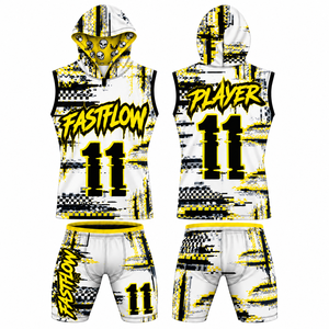Conjuntos de Uniformes de Fútbol Americano 7v7 con Capucha, Sublimados, Elásticos en 4 Direcciones, Diseño Personalizado, Uniformes de Fútbol Americano 7on7, Flag Football - Product Image 3