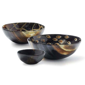 Cuenco Decorativo de Cuerno de Ángel Hecho a Mano de Primera Calidad para Mesa de Centro por Tradebyd - Product Image 2