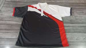 Camisas de Golf Personalizadas para Hombre, Estampado Digital, Verano, Tela de Malla Transpirable, Antiarrugas, con Bolsillo, Estilo Casual, Poliéster/Algodón - Product Image 2