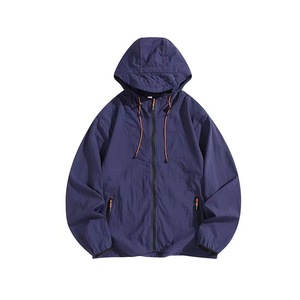 Nouvelle veste coupe-vent d'extérieur avec logo personnalisé, protection solaire UPF, légère, pour hommes et femmes, vêtements de protection solaire - Product Image 2